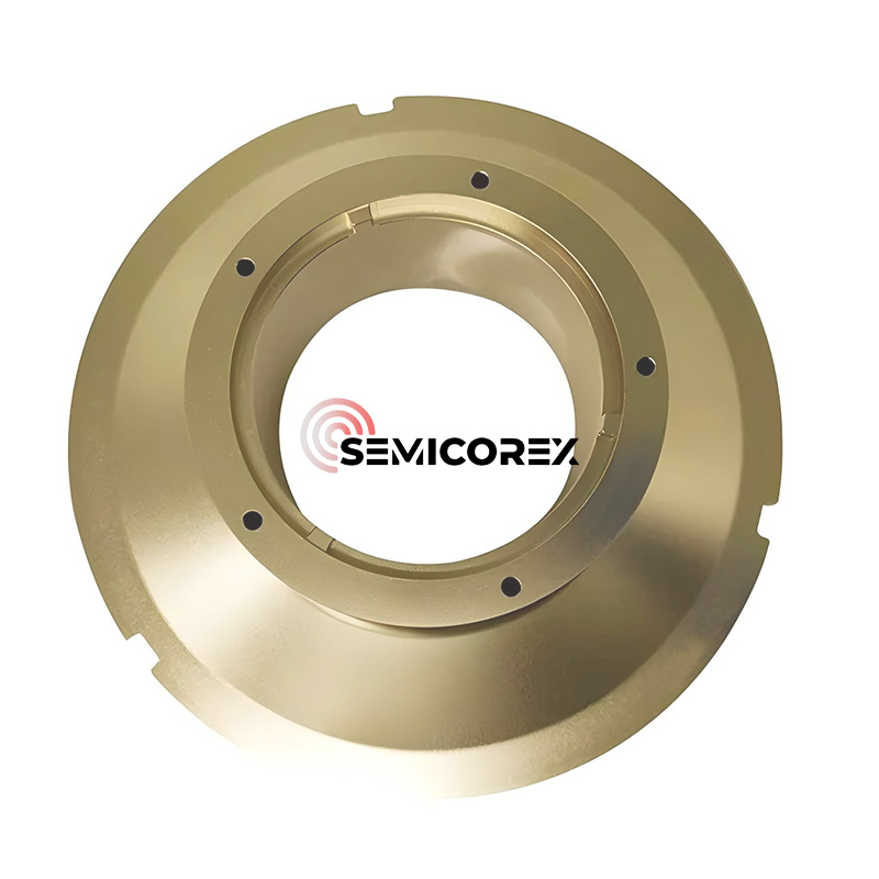 Как TaC покритието защитава графитните компоненти в полупроводниците