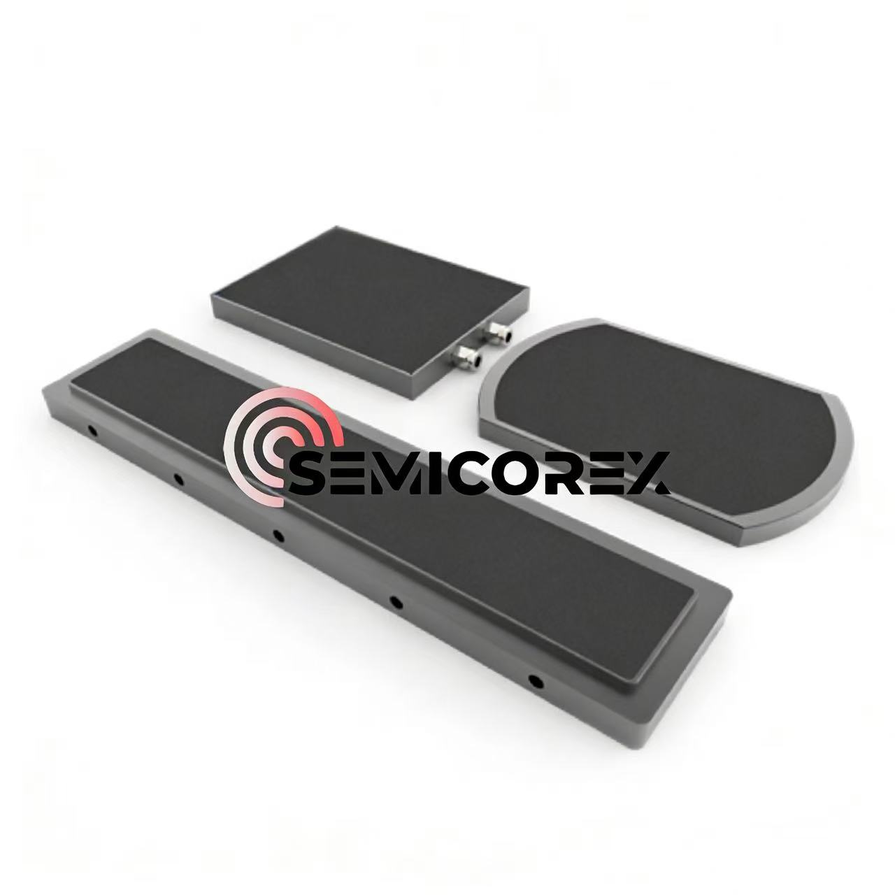 Черни алуминиеви керамични вакуумни патронници